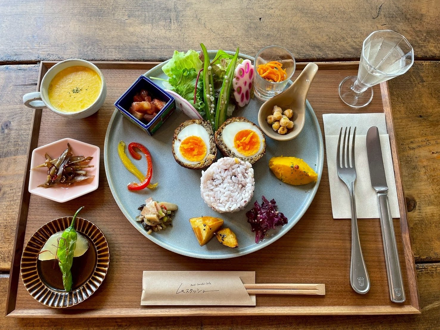 お野菜たっぷりヘルシーランチ プレート