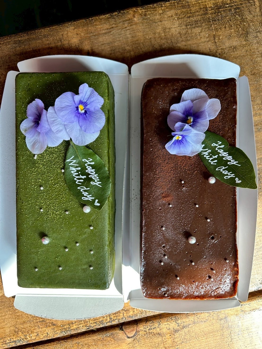 抹茶・チョコ ホワイトデー